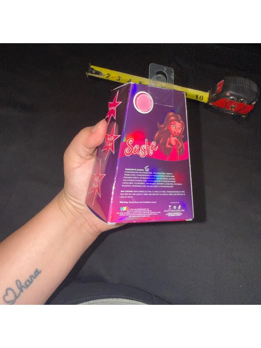 Bratz Sasha Girls Nite Out lip oil Fragrance